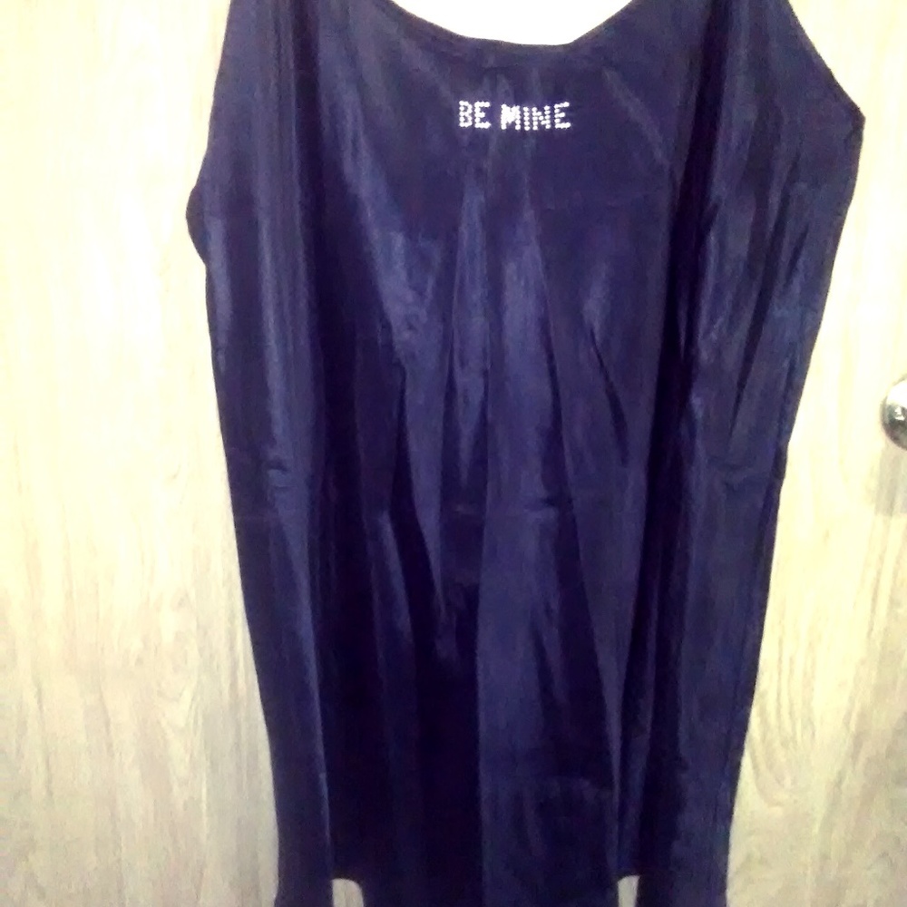 SEXY Black Be Mine Chemise Nightgown
